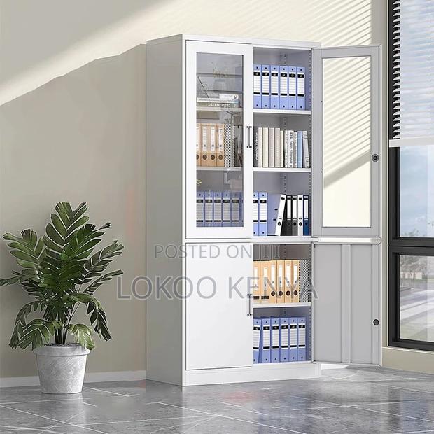 Filing Cabinet With Adjustable Shelves, Drawers Included