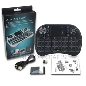 Wireless Backlit Mini Keyboard Touch-Pad