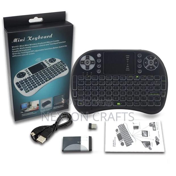 Wireless Backlit Mini Keyboard Touch-Pad
