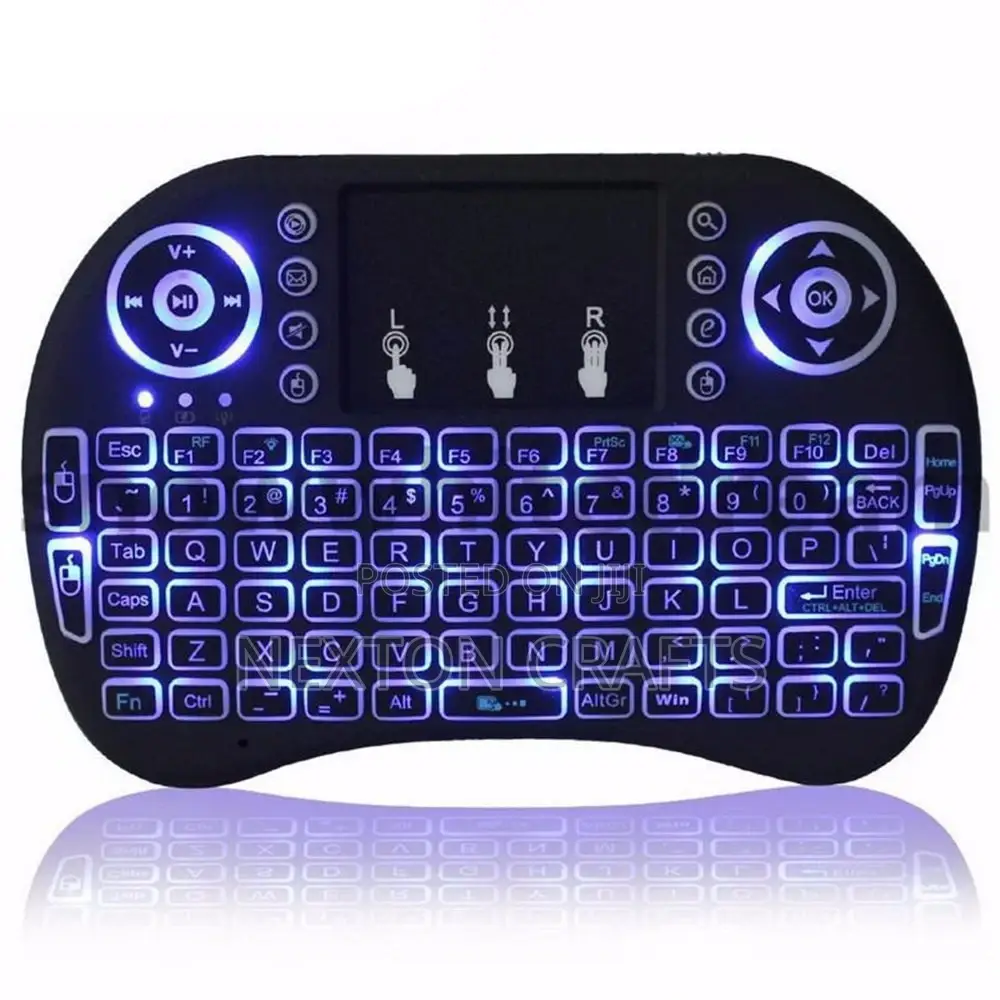 Mouse Wireless Mini Keyboard RGB 2.4ghz Touch Pad