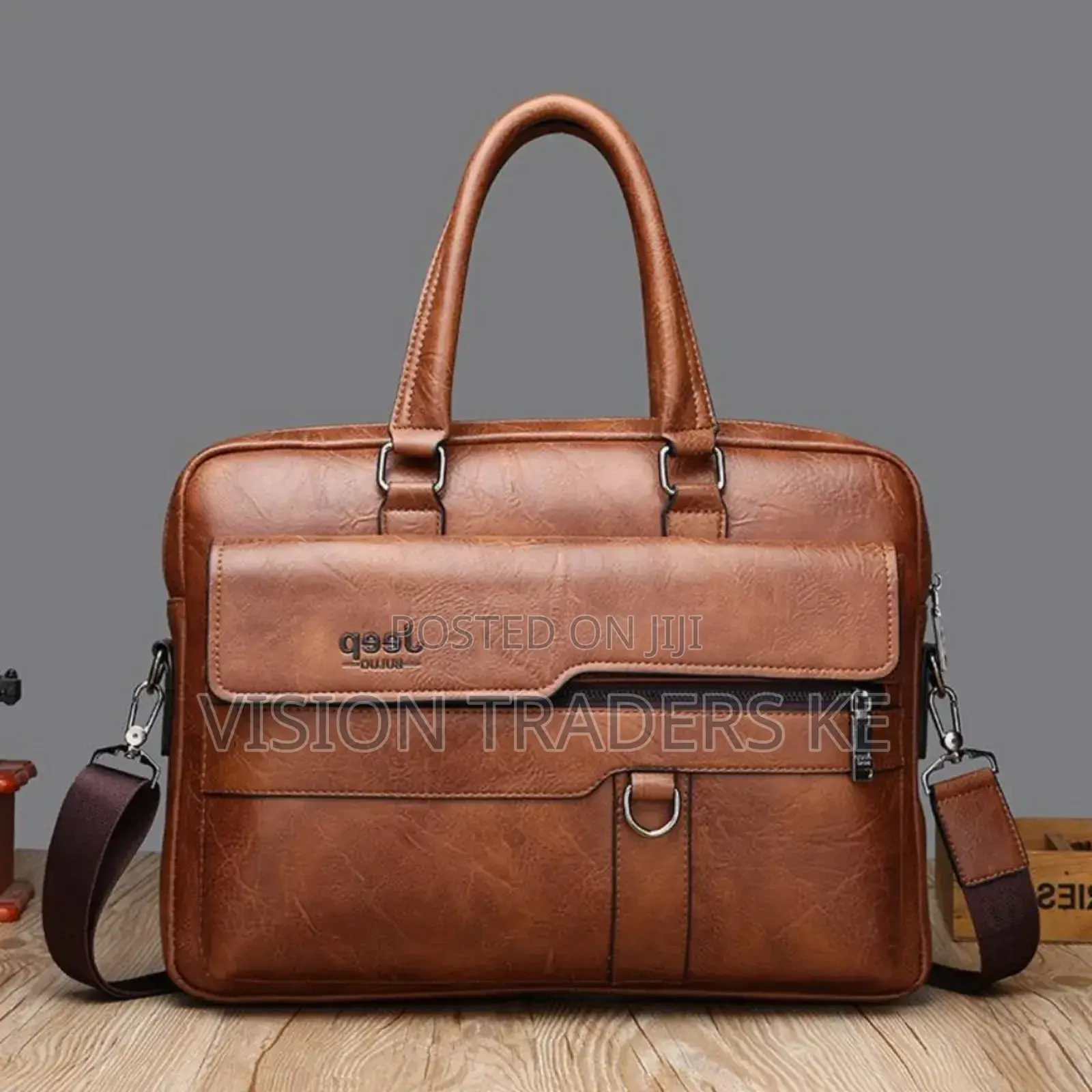 Jeep Buluo Double Pocket Laptop Bags 38*27 Cm