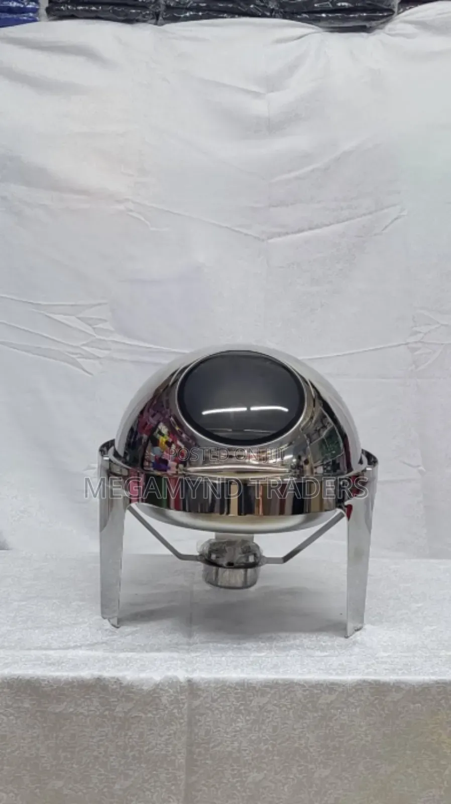 Round Roll Top Chaffing Dishes 9litre/Serving Dish Warmer