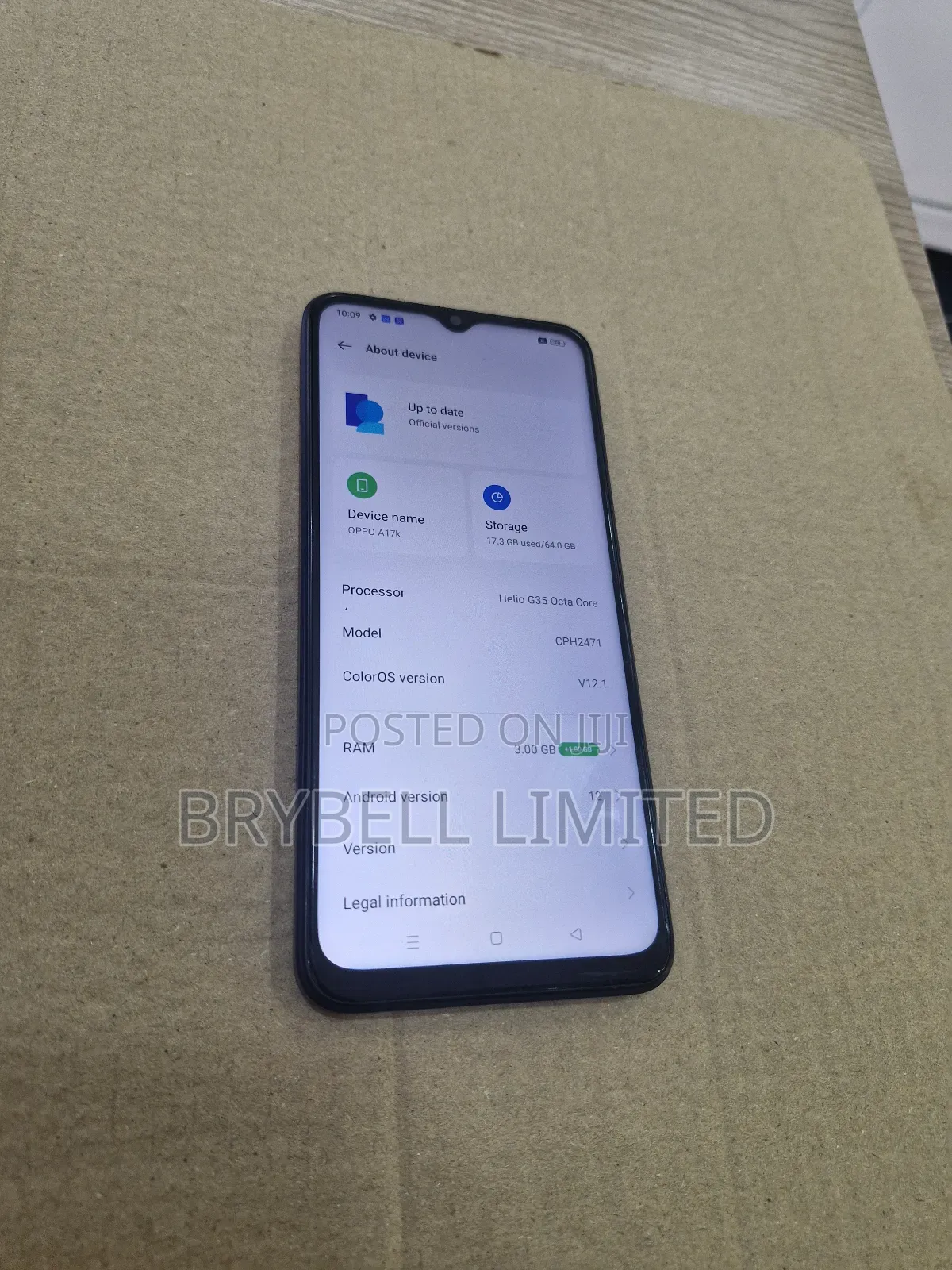 Oppo A17K 64 GB Blue