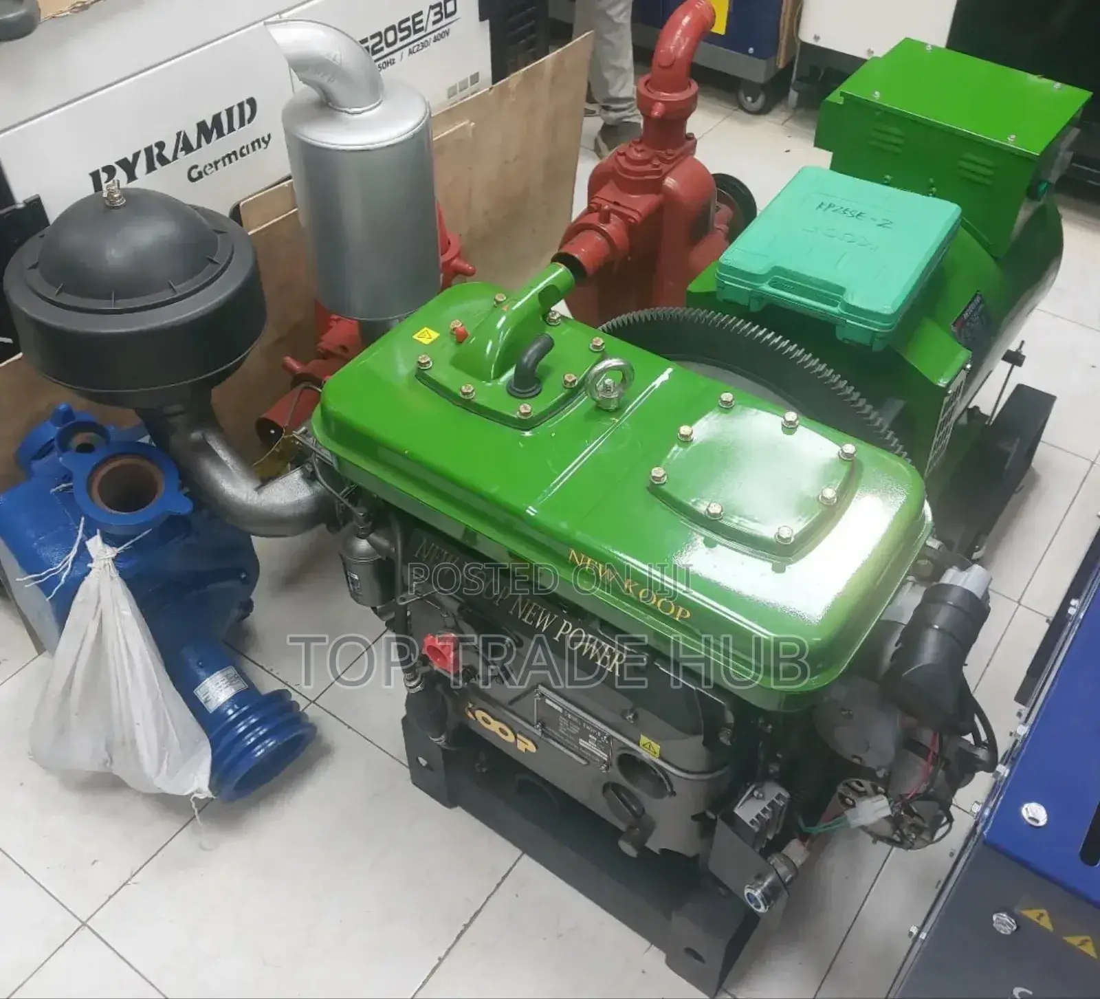 New Koop Diesel Generator 30kva - Single Phase