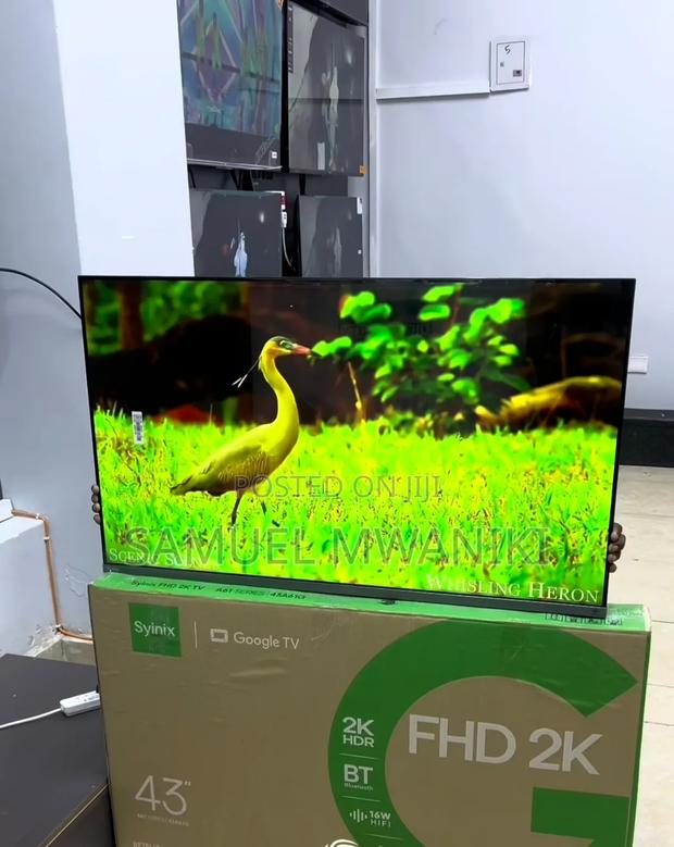 Syinix 43" Smart Google TV
FHD Display Netflix, Youtube - thumbnail 2