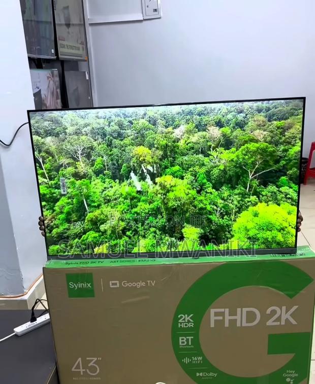 Syinix 43" Smart Google TV
FHD Display Netflix, Youtube - thumbnail 4