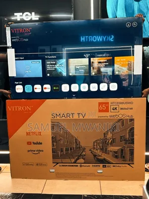 Vitron 65′′ Smart Uhd HDR Frameless Tv – Powered by Webos