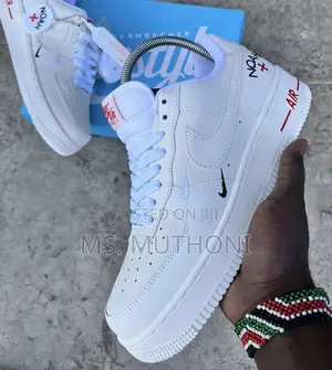 Nike AF1 Noah White Red Shoes Size 38-45