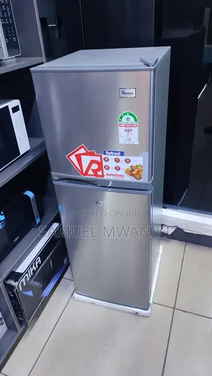 Ramtons 138 Liters 2 Door Direct Cool Fridge Silver Rf/339