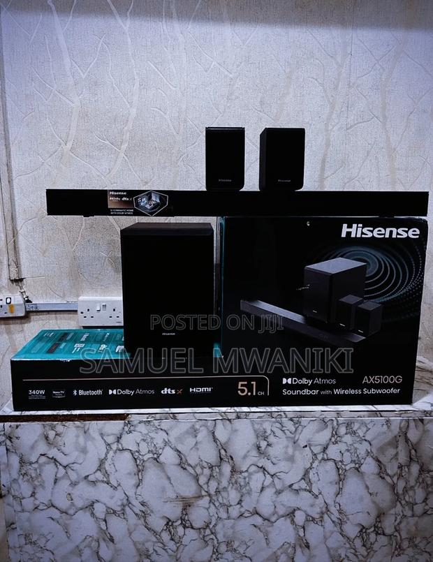 Hisense Soundbar 5.1CH 340W Wireless AX5100G