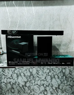 Hisense 3.1.2 Ch 280w Soundbar Ax3100g Dolby Atmos Dts:X