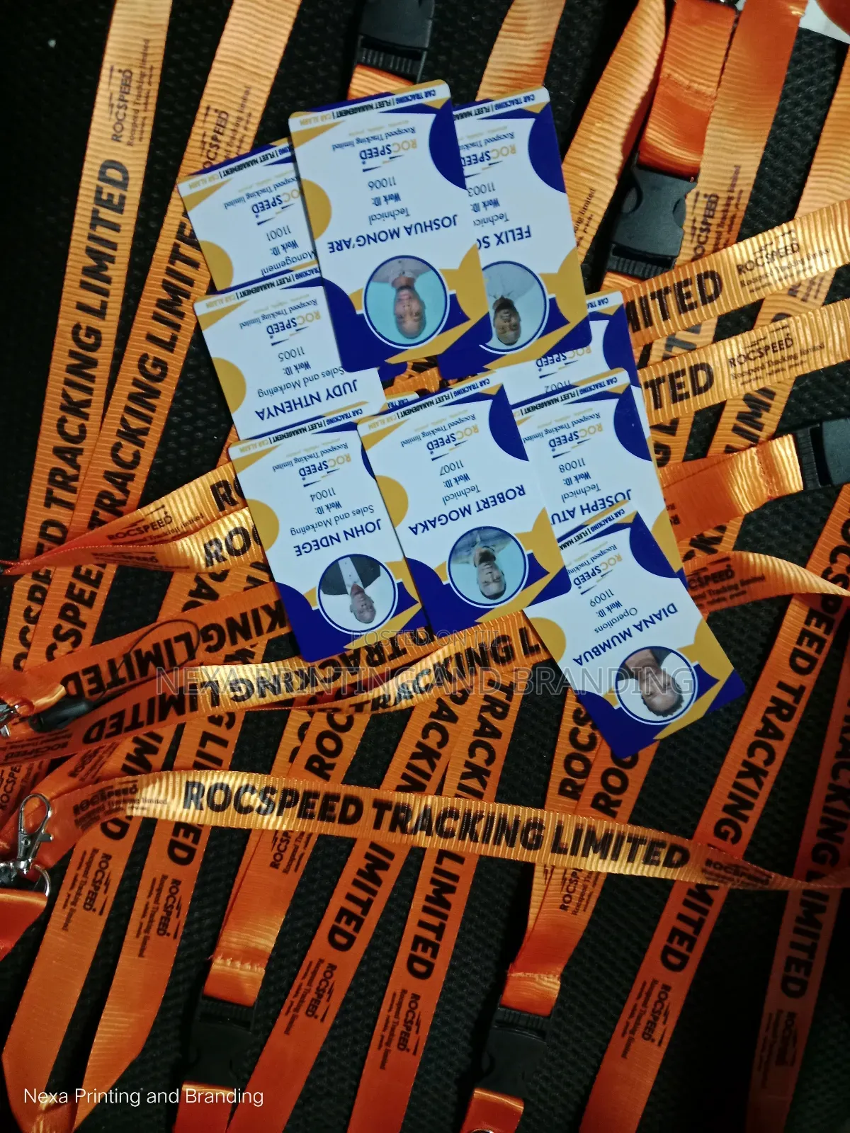 Staff Idntification Cards and Branded Lanyards