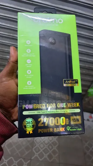 New Oraimo Traveler 3 Byte 27000 Mah Powerbank(Black)