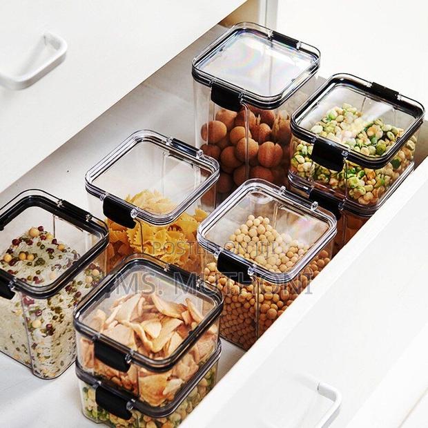 8 PCS Acrylic Pantry Containers - thumbnail 2
