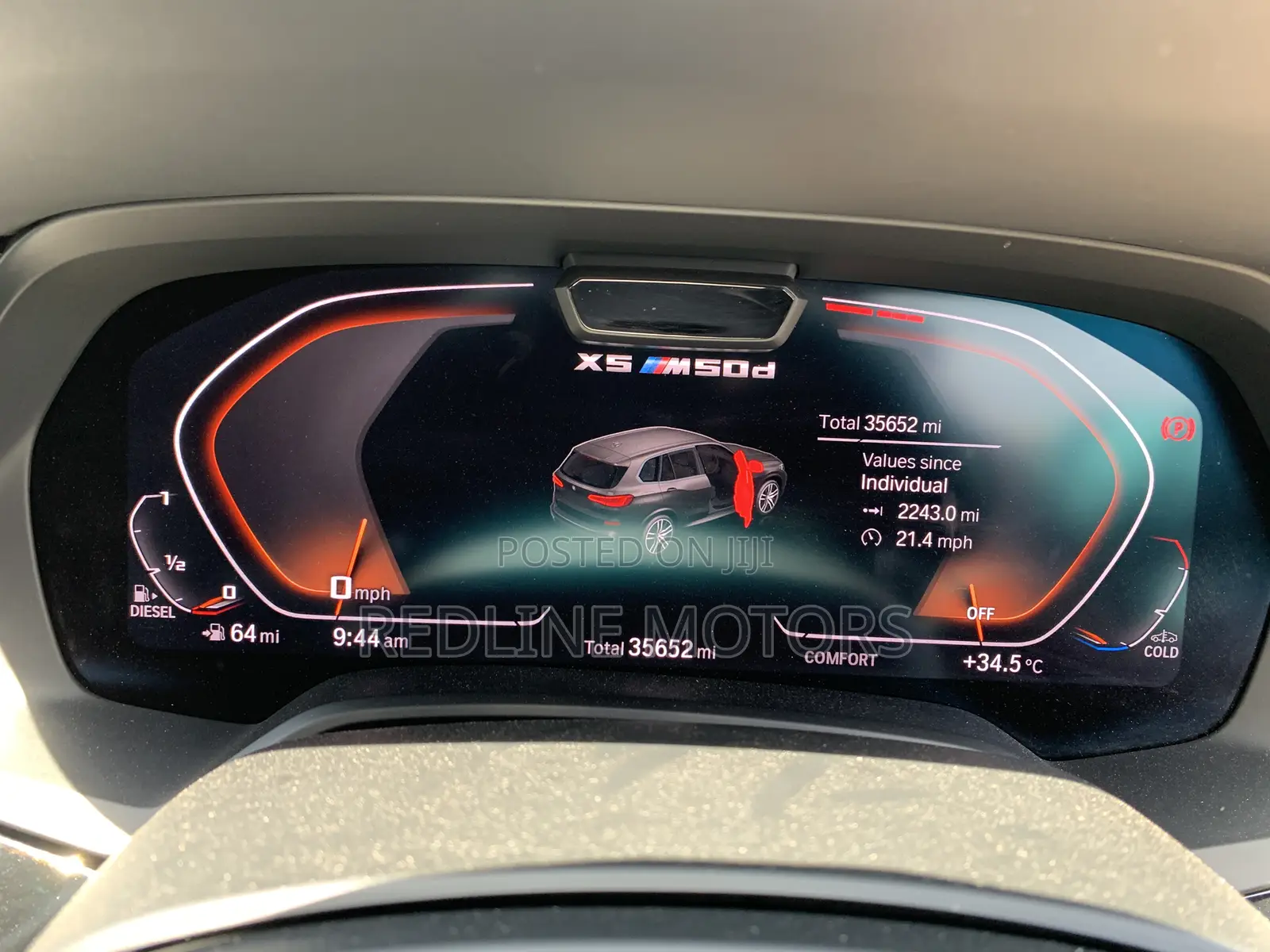 BMW X5 M50i AWD 2020 Blue