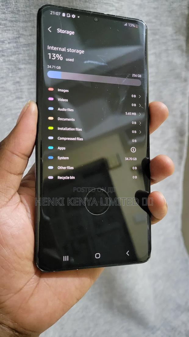 Samsung Galaxy S21 Ultra 5G 256 GB Black - thumbnail 3