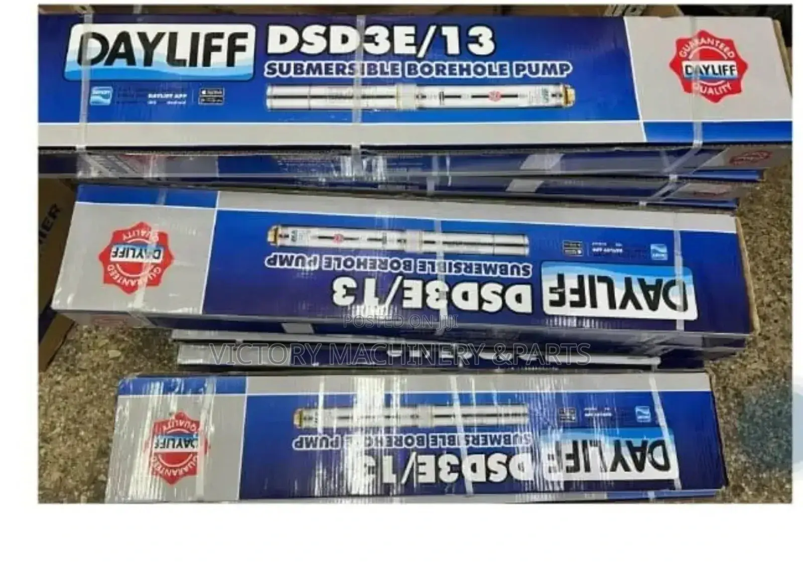 Dayliff 1hp 92M Deep Well Pump