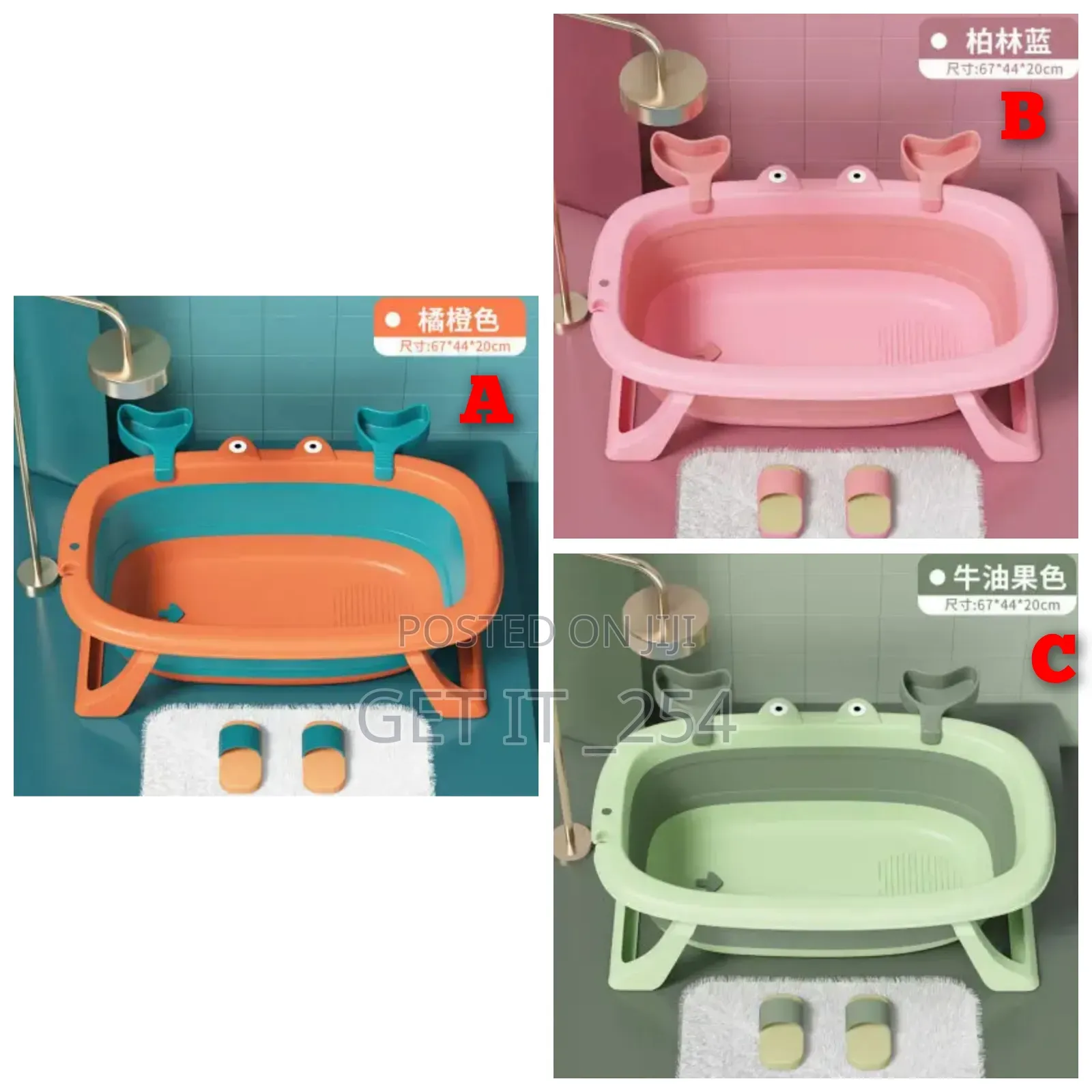 *Big Size Quality Foldable Basin
