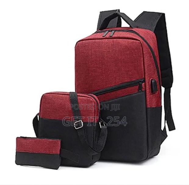 *New Arrivals !!* *Canvas 3in1 Laptop Backpacks* m - thumbnail 2