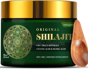 50g Himalayan Shilajit Resin Supplement, 85+ Trace Mineral