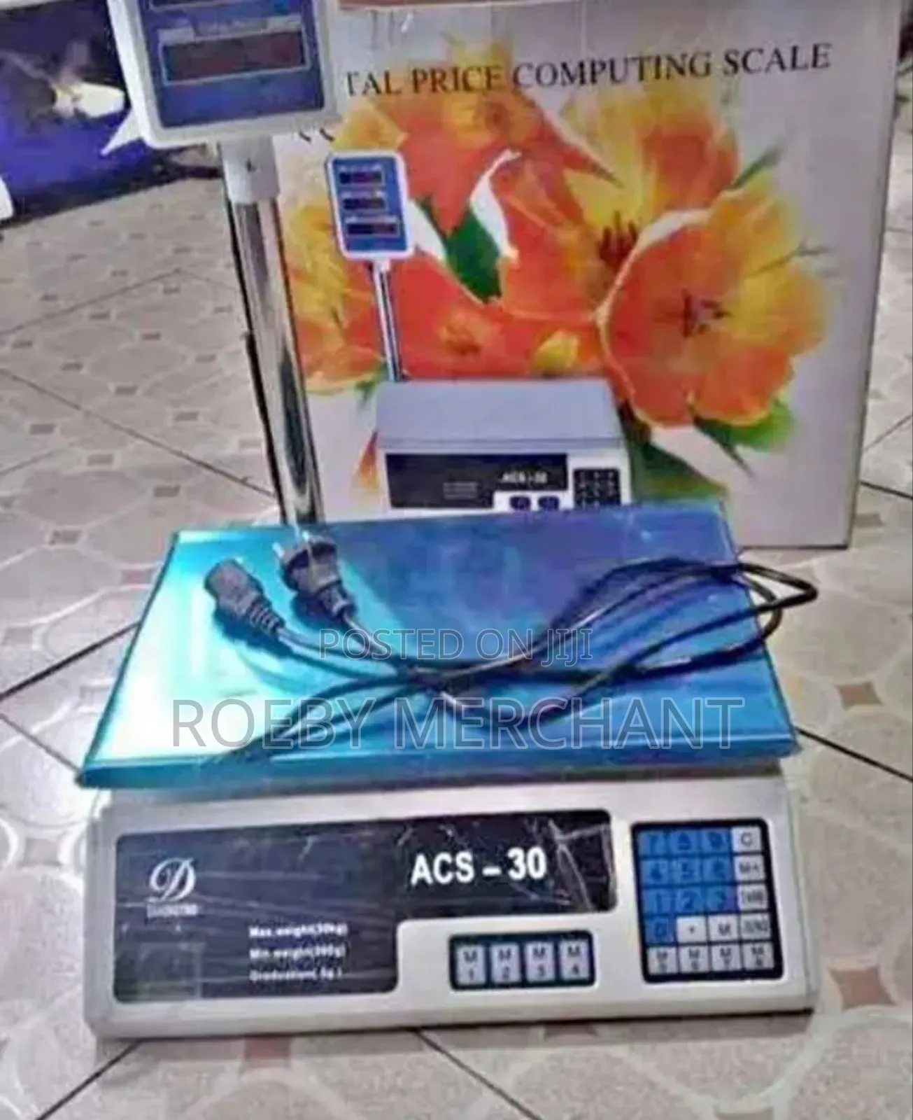 Digital Weighing Scale Acs 30 With Reading Arm