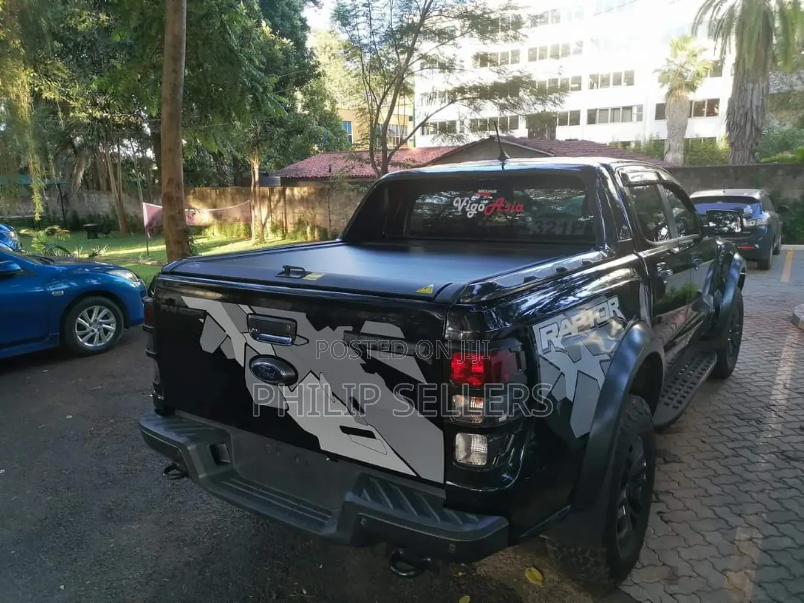 Fitted on a Ford Ranger Raptor