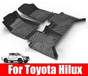5D TPE Floor Mats Available For:
* Toyota Hilux Revo