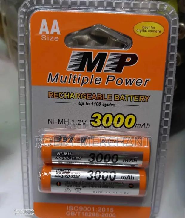 AA Mp Rechargeable Battery - main view