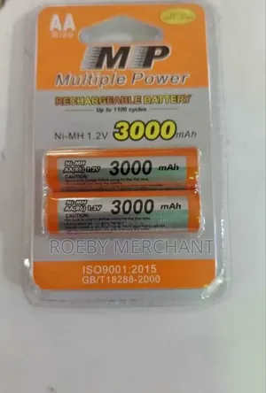 AA Rechargeable Battery 3000mah