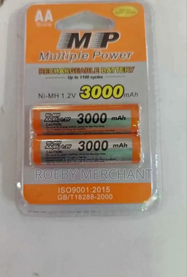 AA Rechargeable Battery 3000mah