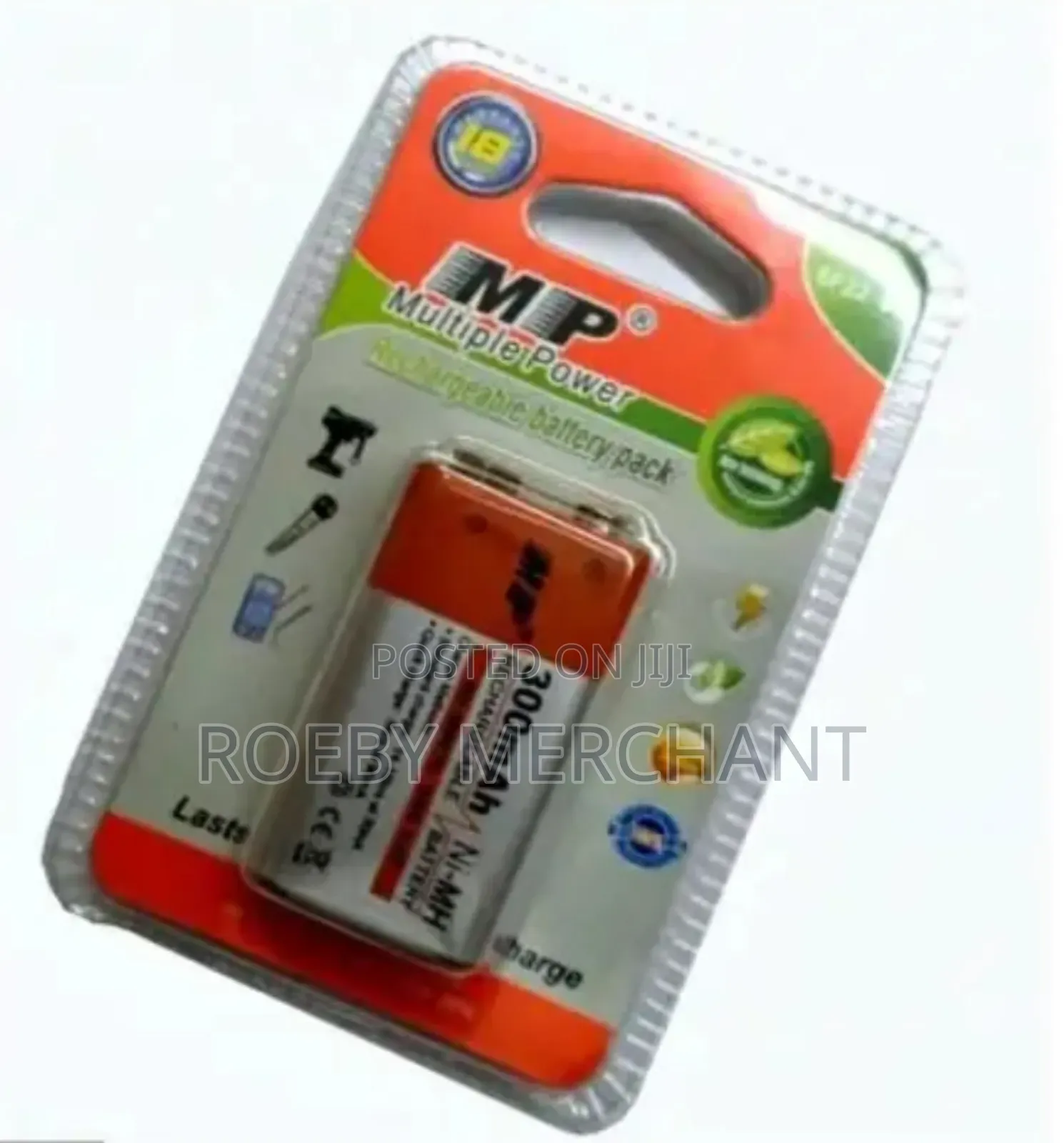 9V Rechargeable Battery for Microphone