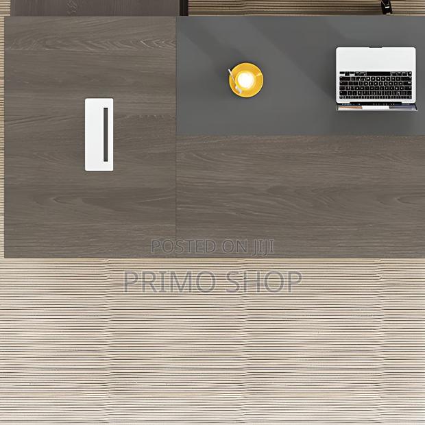 Office Table, Computer Work Desk With Cable Management - thumbnail 6