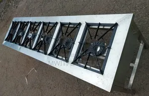 Pure Stainless Steel Straight 6burner Gas Cooker