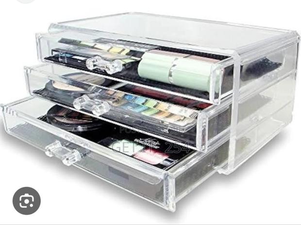Drawer Clear Acrylic Cosmetics Storage Box - main view