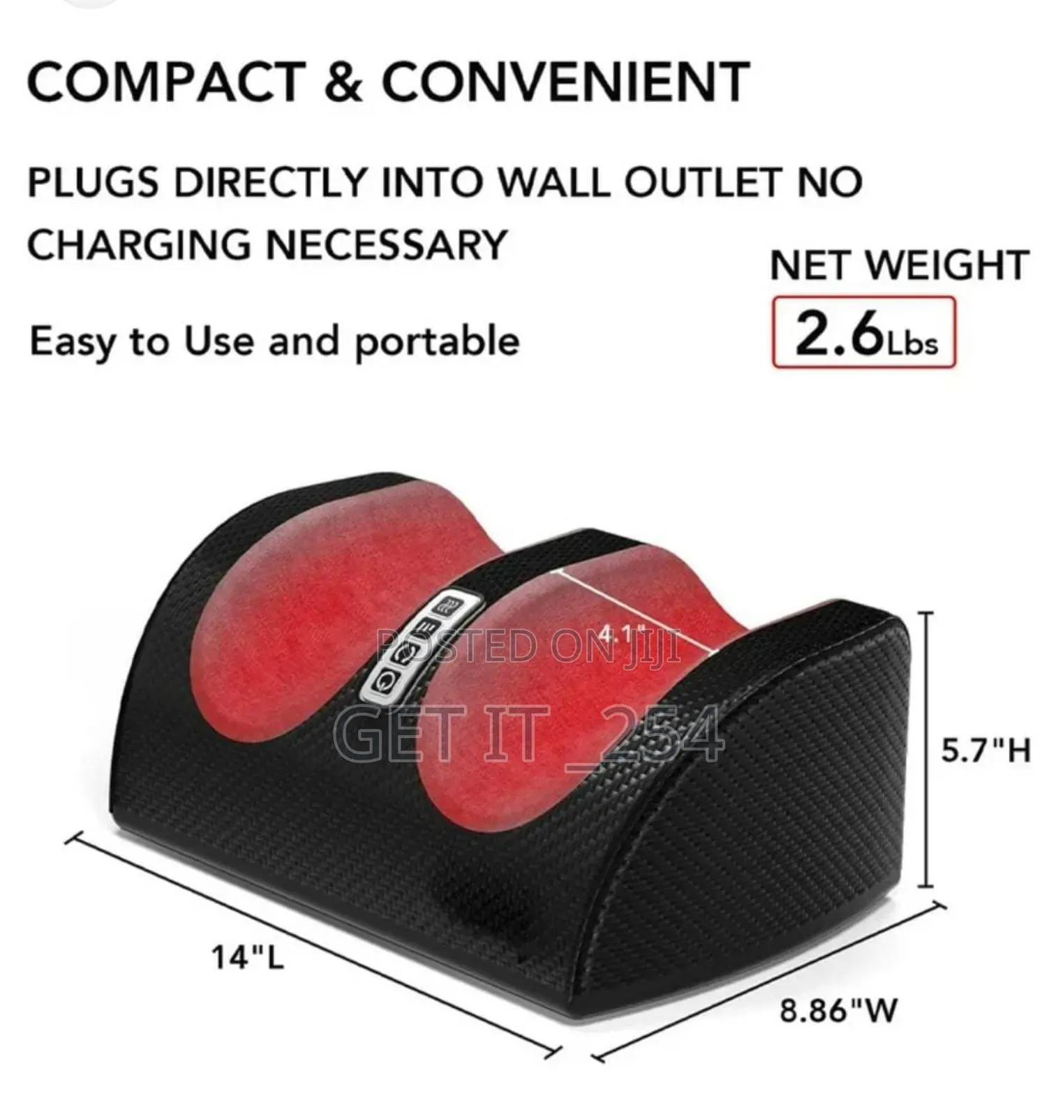 *Electric Foot Massager Heater Now Available in 3 Colours
