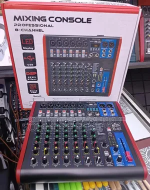 EVP 8 Channel Plain Mixing Console