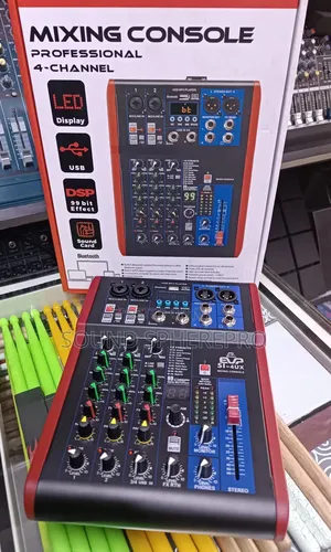 EVP 4 Channel Plain Mixing Console