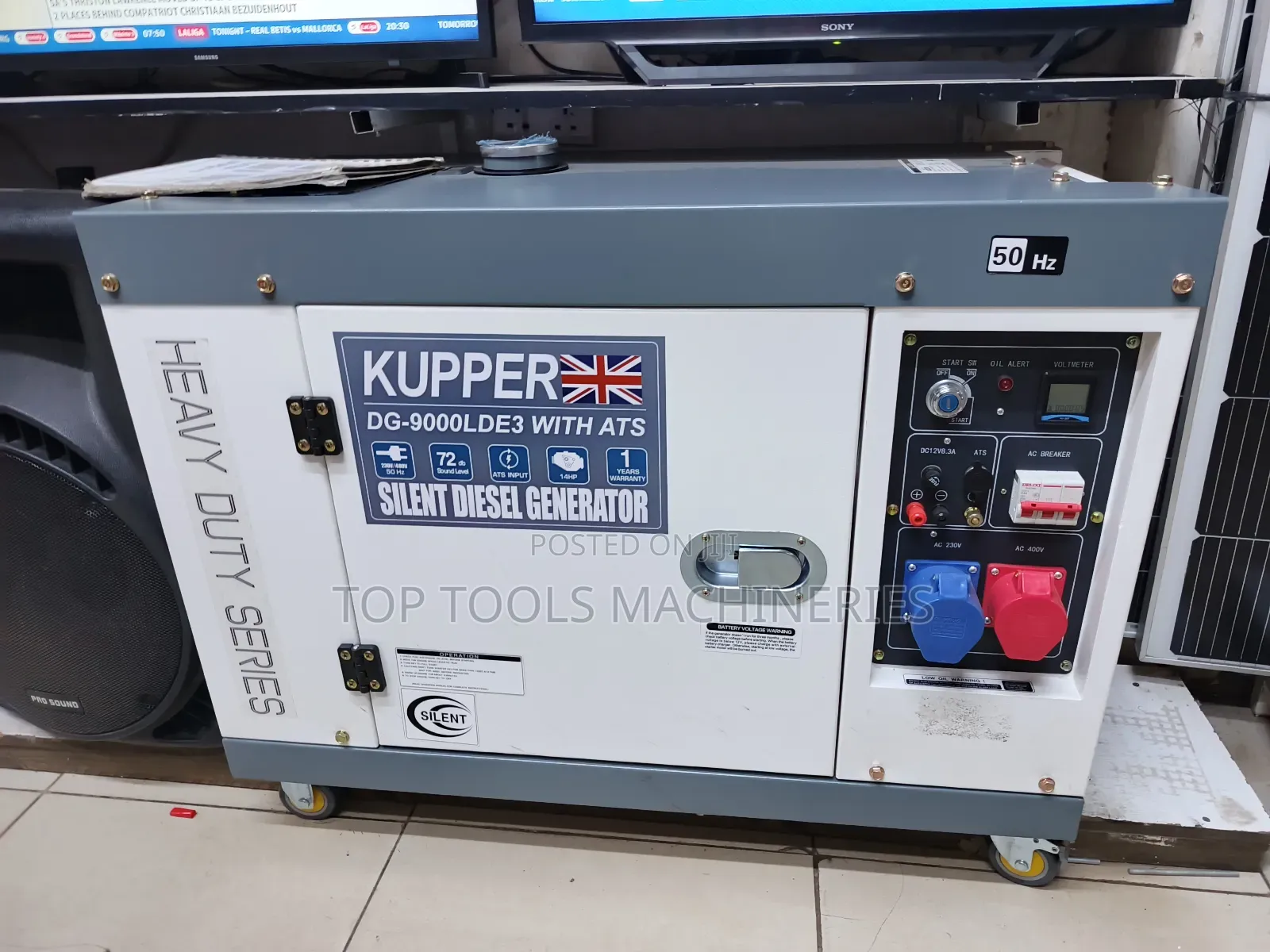 Kupper 15kva Three Phase Diesel Silent Generator With ATS