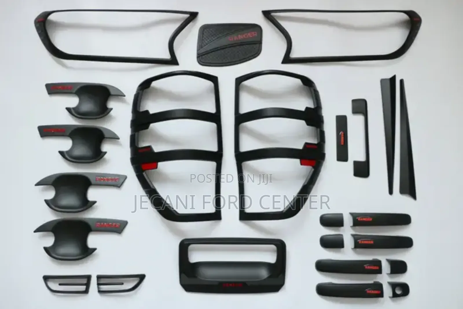 Ford Ranger Black Exterior Covers.