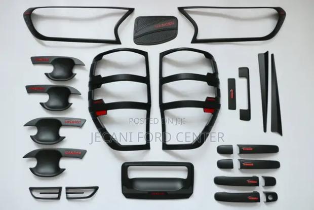 Ford Ranger Black Exterior Covers. - main view