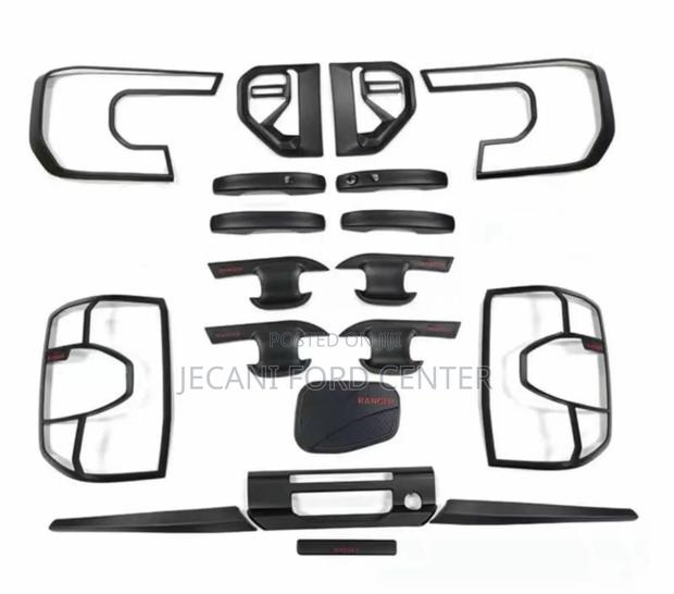 Ford Ranger Black Exterior Covers. - thumbnail 2