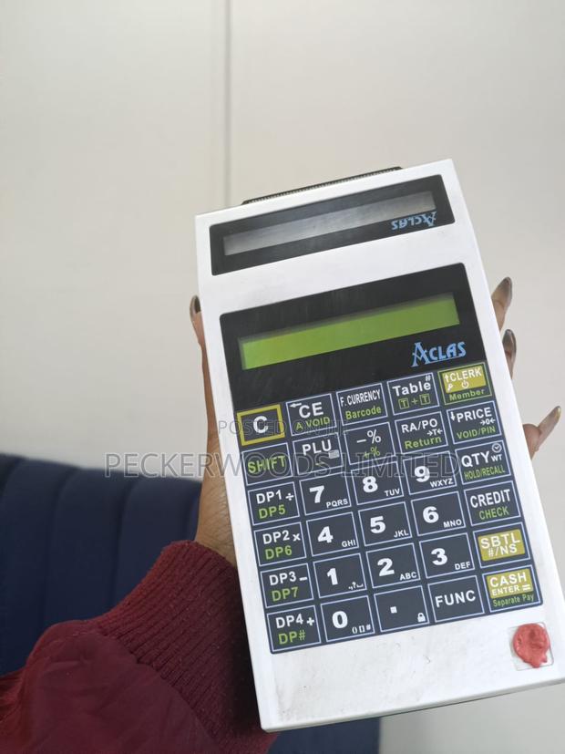 Aclas Etr Machine With a 8gb SD Card for Data