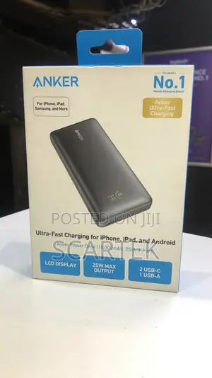 Anker Power Bank (10000mah,25W,3-Port)
