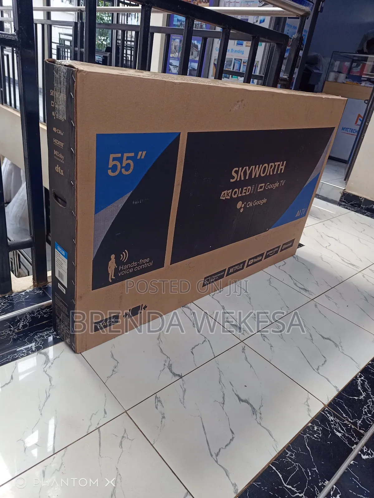 Skyworth /55g3b 55 Inch Qled Smart Google TV -