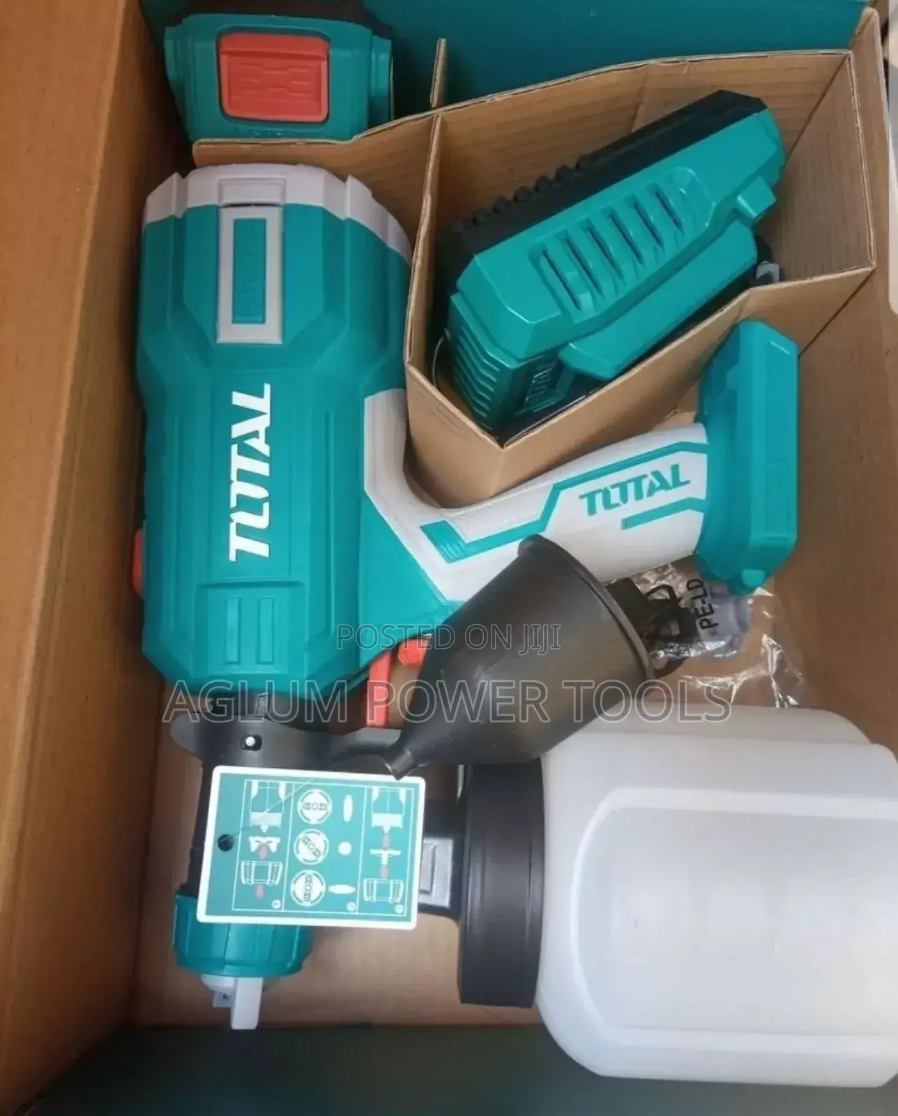 Cordless Spray Gun With Batteries 2.0AH