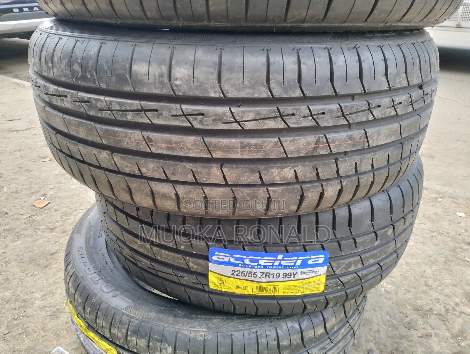 225/55r19 Accelera Tyre Made in India