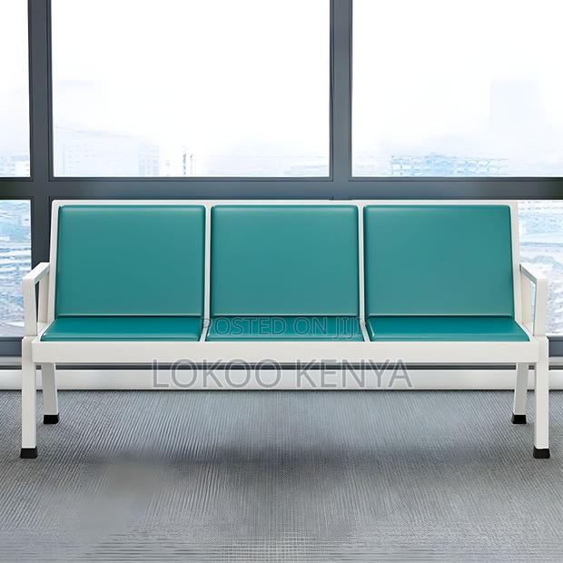 Waiting Bench; Heavy Duty 3-Link Waiting Bench - thumbnail 2