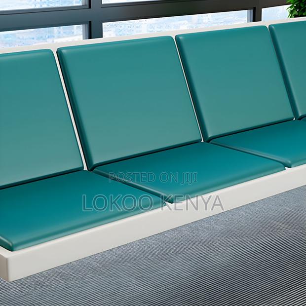 Waiting Bench; Heavy Duty 3-Link Waiting Bench - thumbnail 3
