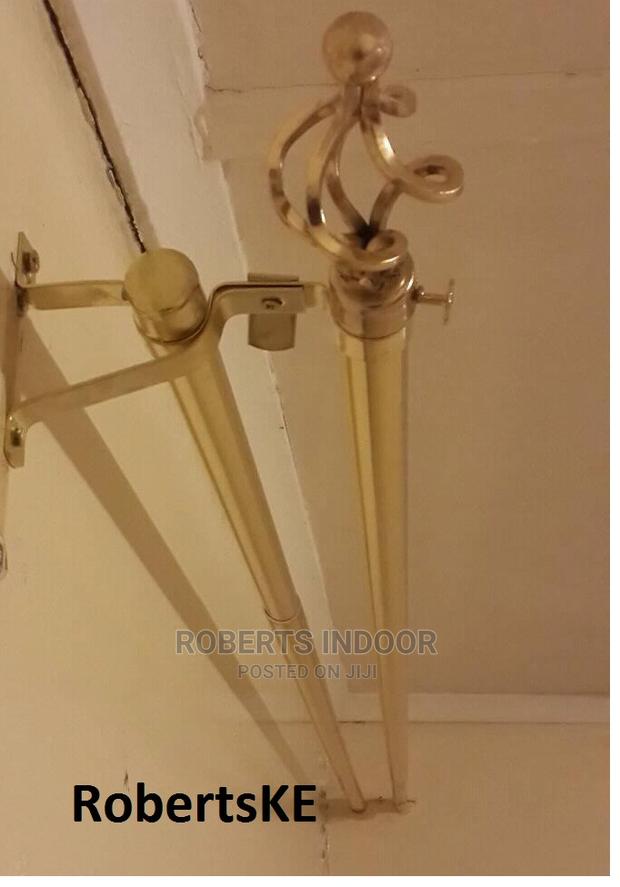 Double Curtain Rods