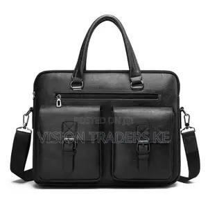 Jeep Buluo Double Pocket Laptop Bags - Black Size 38*27 Cm